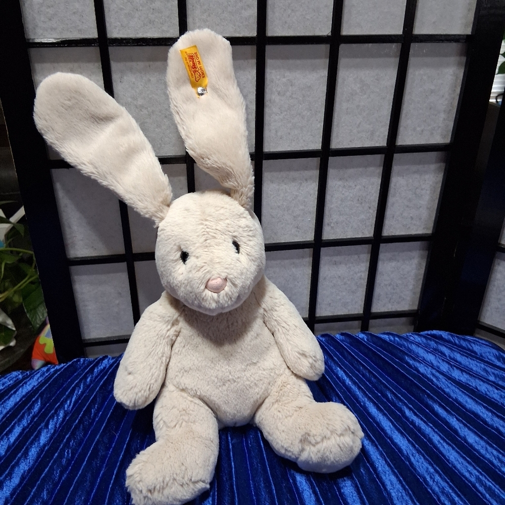 Plush Cream Bunny Toy